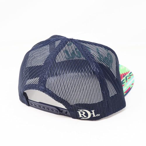 Image of Red Dirt Hat Company Aztec Print Adjustable Snapback Hat