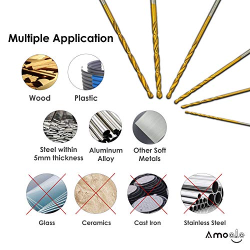 Amoolo AT1901 Titanium Drill Bit Set thumb #2