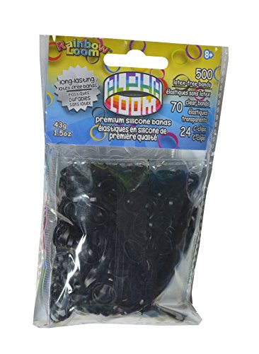 Rainbow Loom Alpha Bands Craft Accessory, Black, Normal