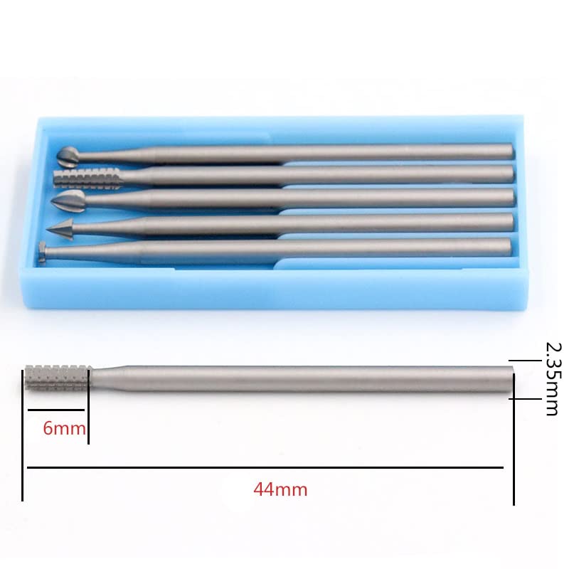 Lot De 6 Embouts De Gravure - En Acier Tungstène - Fraises