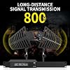 XTUGA SY-1000 Wireless Antenna Distribution System,Portable Active Antenna Combiner Directional with Paddle Stand Bundle,Long Range 2600ft for Stage Performance,Wedding, Live Shows