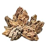 KINGRUI Aquariumsteine 2,3kg Drachenstein für Aquascaping – 5–18 cm Natursteine für Aquarium, Terrarium, Paludarium & Fischbecken-Dekoration