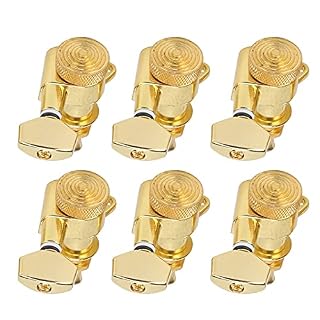 6 Pcs Verrouillage Guitare Corde Tuning Peg Mécanique Mécaniques pour Électrique NH-XF(L) - Les Beatles, Paul McCartney, John Lennon, RIngo Starr, George Harrison 6 Pcs Verrouillage Guitare Corde Tuning Peg Mécanique Mécaniques pour Électrique NH-XF(L) – Image 6