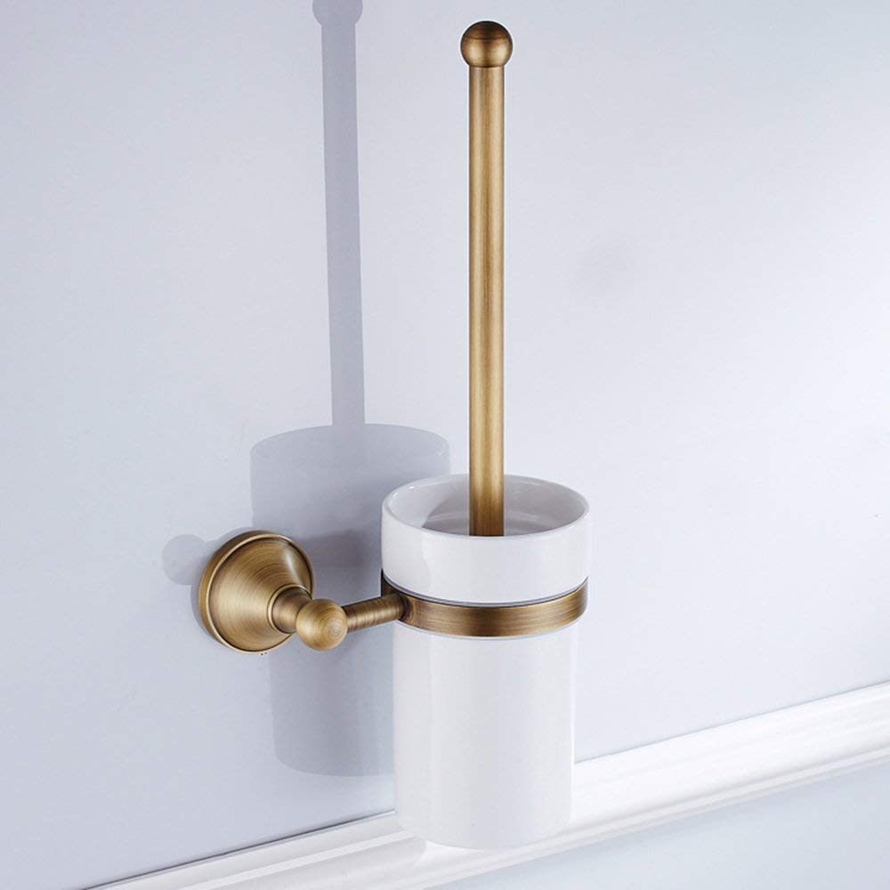 Brosse de toilette accessoires de salle de bain rétro céramique GZZ