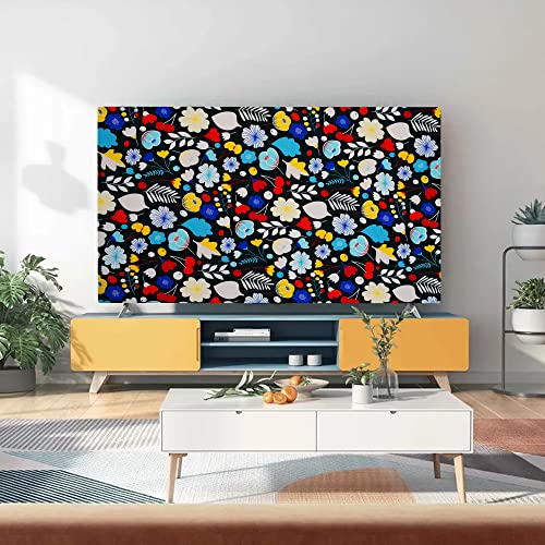 Image of Glassiano Marigold Dustproof Printed 39 inch LED TV Cover Screen Protector Compatible for All Models, Print 05