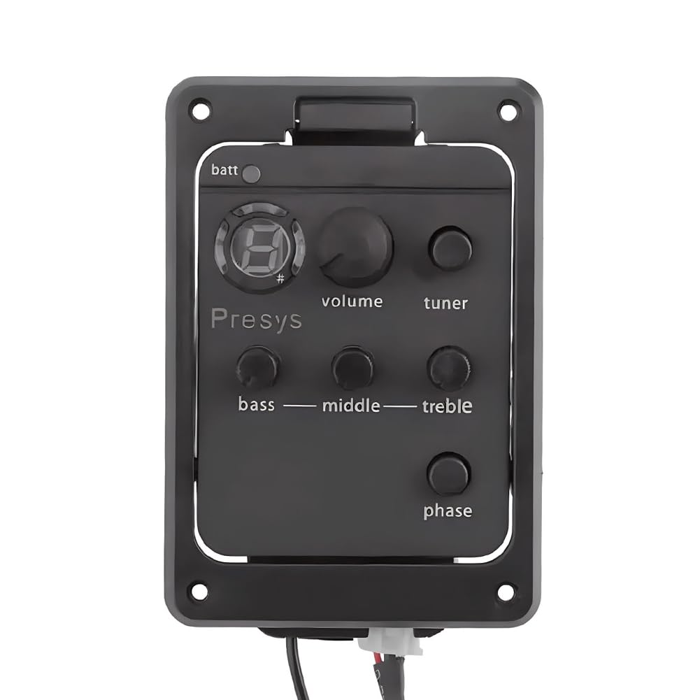Fishman Presys Égaliseur de préampli de guitare acoustique alimenté par piles