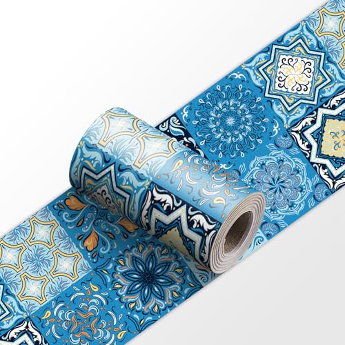 VisitRyl Cenefas Adhesivas para Cocina Baño Decorativas YX-310 30 * 240cm Fácil Aplicación Resistente Agua