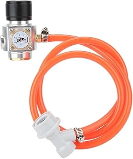 Kegging Tools, Tr21*4 Thread Beer Soda Water Gas Connection Set with Tube Fermentation Equipment