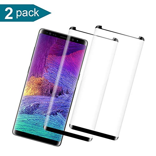 [ 2 Pack ] Galaxy Note 9 Privacy Screen Protector,Тnsо Premium [3D Curved] [Anti-Scratch] [Case Friendly] 9H Hardness Tempered Glass Film Screen Protector for Samsung Galaxy Note 9