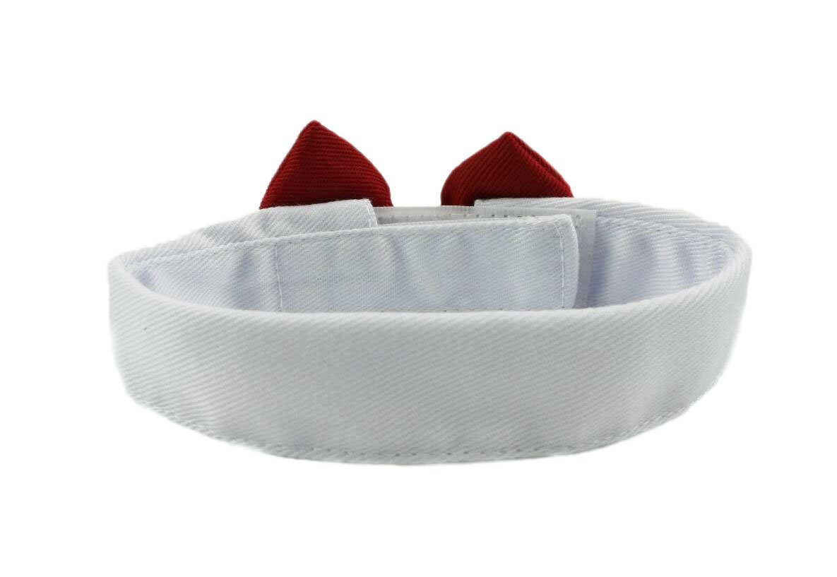 2 Pezzi Piccolo Cane Gatto Cotone Collare Regolabile Cravatta a Farfalla Animale Domestico Formale Bowknot (S)