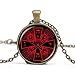 Produktbild Fashion Jewelry Rosicrucian Cross Rose Anhänger magisch hermetisch okkult antik Halskette