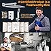 SR SUN RISE SRSH-D1203 12 Inches Bathroom Luxury Rain Mixer Shower Combo Set Wall Mounted Rainfall Shower Head System Polished Chrome Shower Faucet Rough-in Valve Body and Trim Included