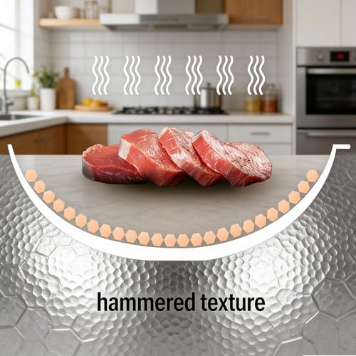 Wok Rectangular de Acero al Carbono 13.39 in con Tapa y Espátula miniatura 6