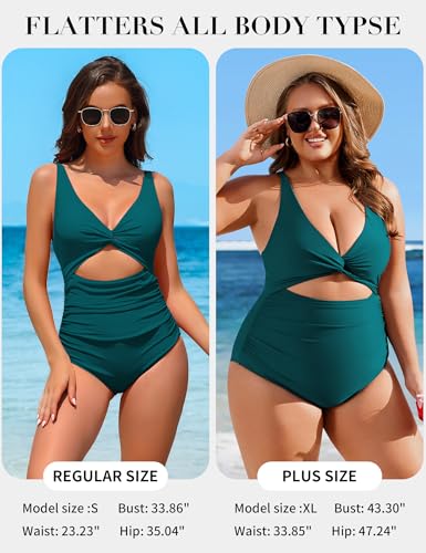 40% Off Charmo Ruched Tummy Control One Piece Swimsuit - Image 6