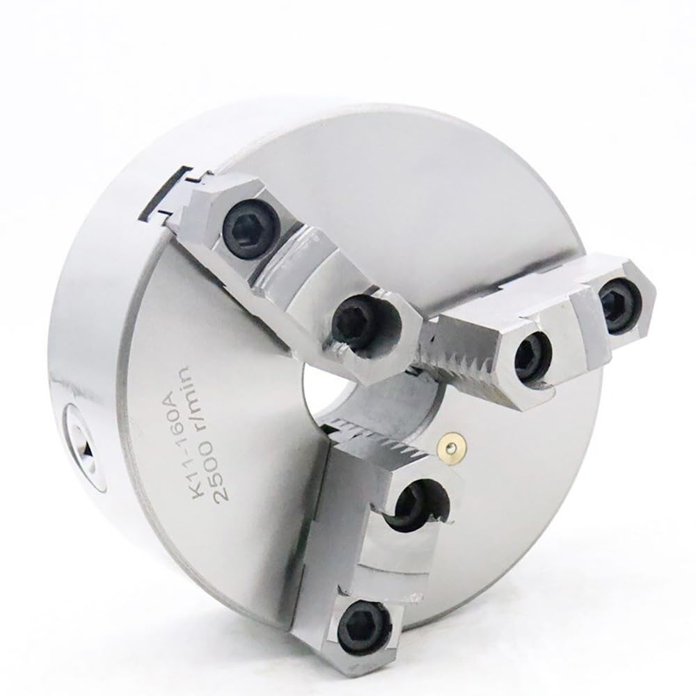 1PC Ręczny 3-szczękowy Samocentrujący Uchwyt Tokarski K11 80/100/125/130/160/200 Do Obrabiarek CNC(K11-130)