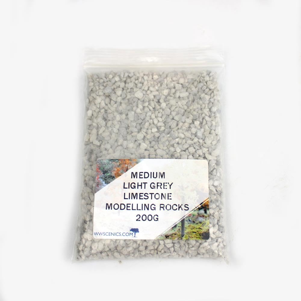 Rocce Calcaree Grigio Chiaro Medi 3mm