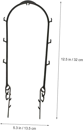 Miniatura 6 de CIMAXIC 10 piezas de soporte de escalada para plantas al aire libre, mini plantas de interior, maceta de jardín trepadora, enrejado para plantas