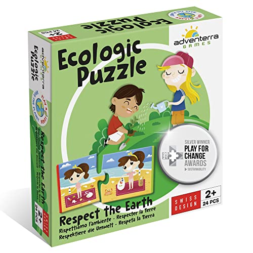 Adventerra Games Ecologic Puzzle Respecter La Terre | Enfants 2 Ans +, Jeux Montessori 2 Ans, Jeux Enfants 2 Ans Éducatifs, Jeux Éducatifs Montessori, Jeux Écologiques, Jeu De Puzzle Cover