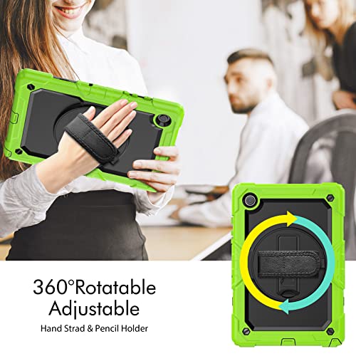 Coque Samsung Galaxy Tab A8 10.5 rotative 360 avec bandoulière - 2