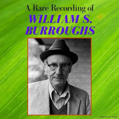 『A Rare Recording of William S. Burroughs』のカバーアート