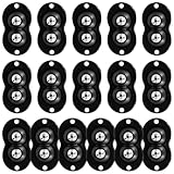 16 Stück Selbstklebende Lenkrollen, Schwerlast-Doppelkugel-Design, Stahlrollen für kleine Haushaltsgeräte