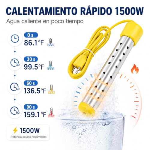 Calentador de inmersión de agua 8 Imagen adicional