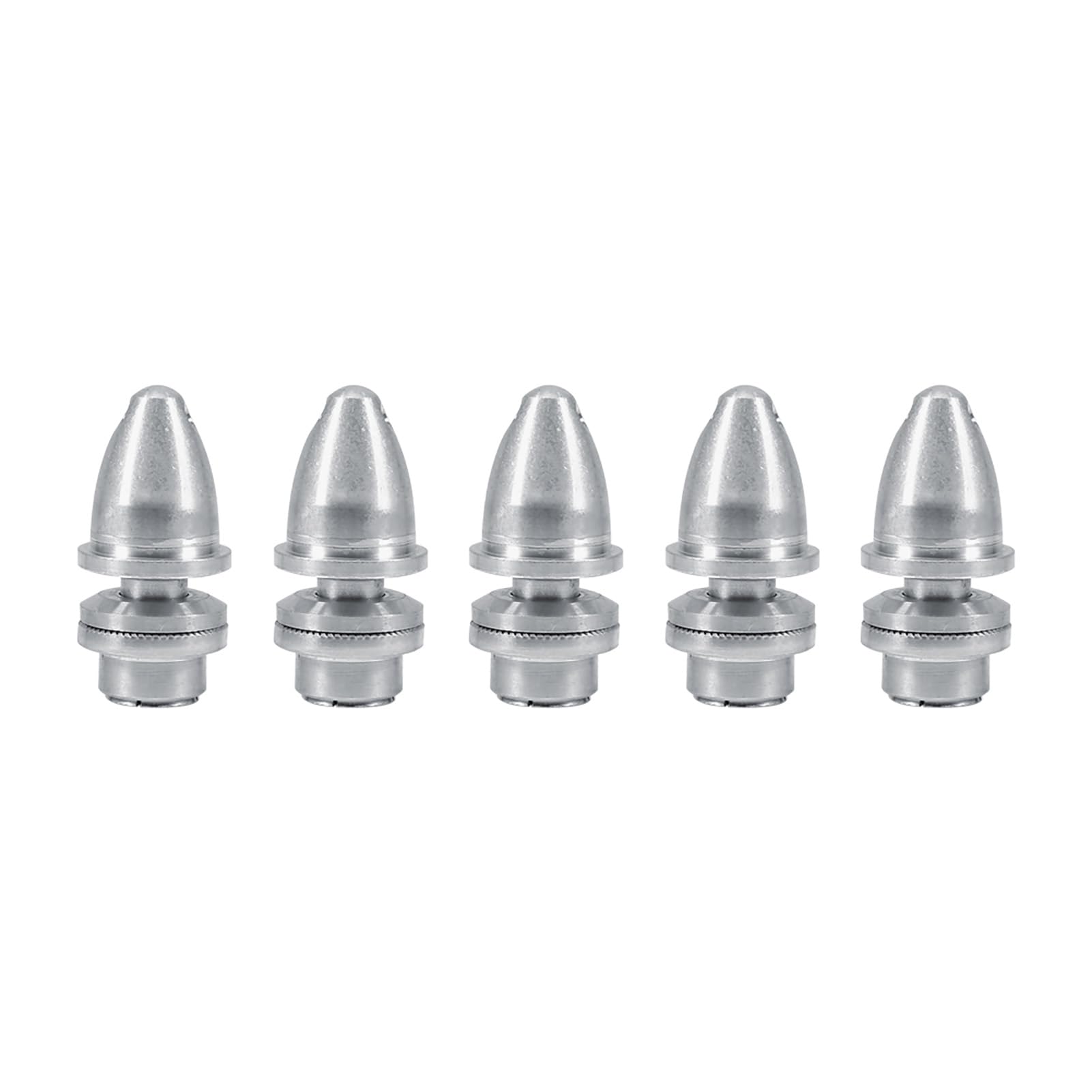 Adaptador de Hélice, 5 Piezas de Aluminio Resistente, Soporte para Motor Brushless RC, 5mm Vario de hélice, para Modelos de Aviación, Drones y Reparaciones DIY
