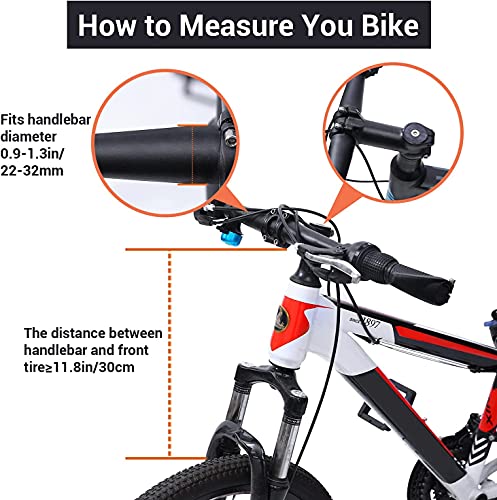 Sportneer Bike Basket Front Handlebar - Quick Release Bicycle Basket Multi-Purpose Detachable Small Pet Carrier Easy… - Image 6