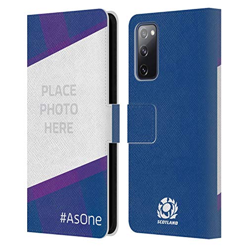 Coque cuir portefeuille Samsung S20 FE 5G protection personnalisée Scotland Rugby