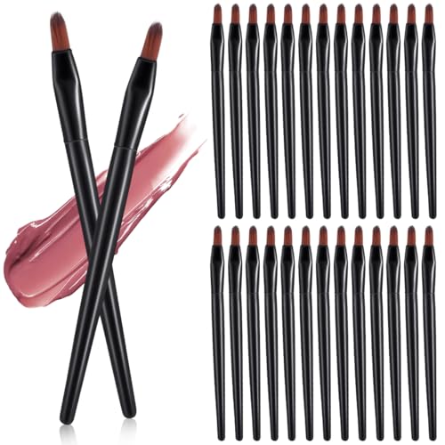 Pinceaux à lèvres jetables applicateurs maquillage jetables avec barre plastique
