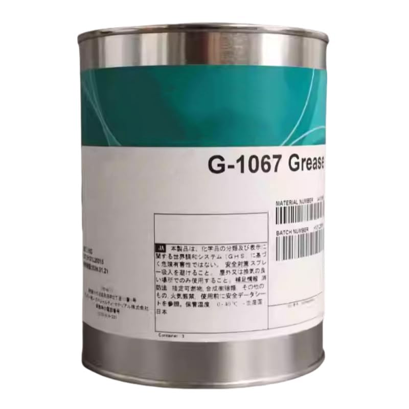 MOLYKOTE G-1067 - Grasa lubricante de 1 kg, amplio rango de temperatura, excelente compatibilidad con plásticos, ideal para compatibilidad con plástico y goma resistentes GFRP