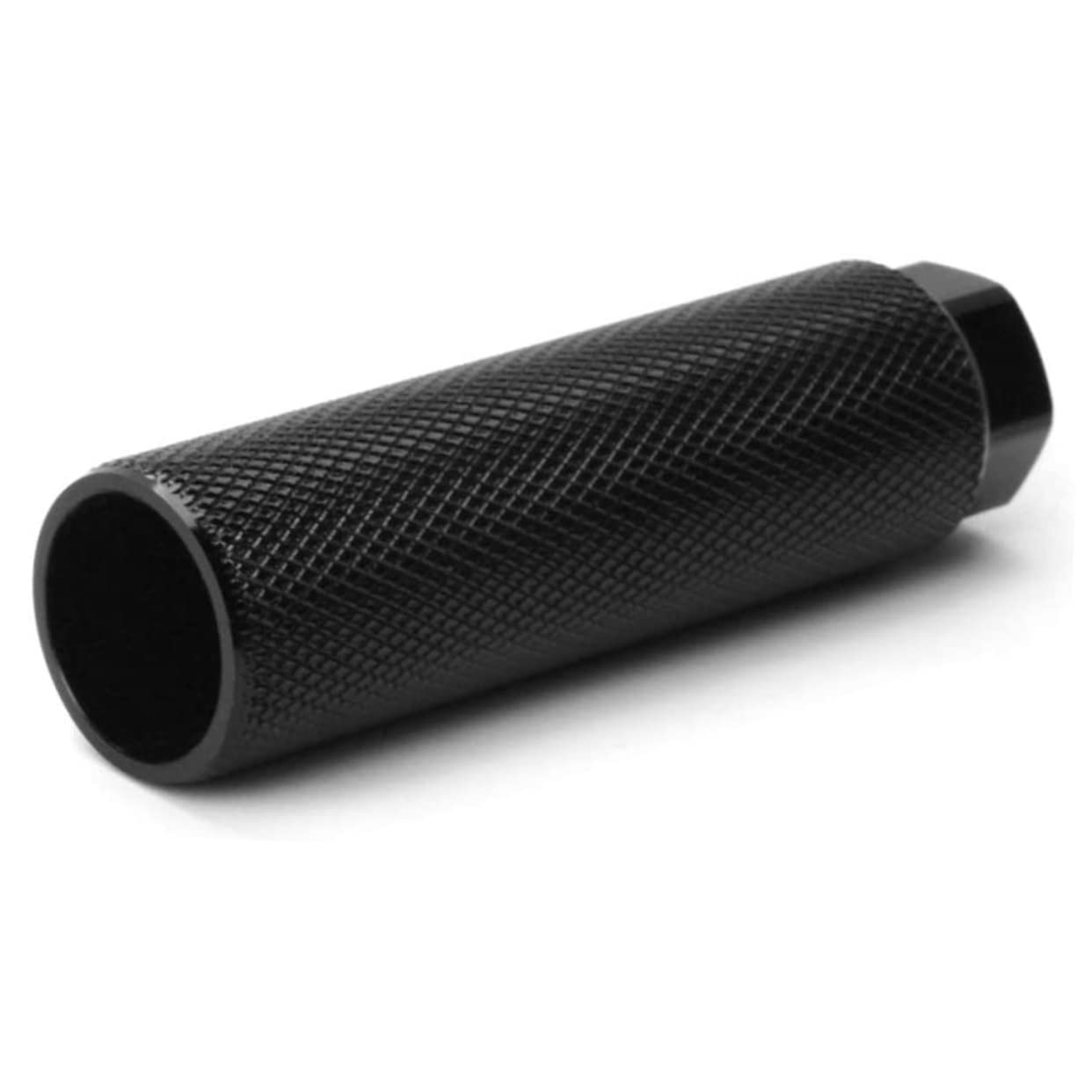 NAMOARLY 1 Pair Practical Bike Pedal Back Axle Cylinder Foot Lever for Mountain Bike Accessory Black Easy Install