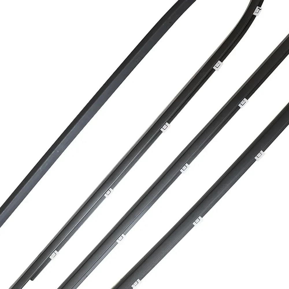 Protezione Porta Auto Per Hyundai I30 FD Hatch 2008-2011 822102L000 Guarnizione Gomma Finestrini Guarnizione Per Modanatura Esterna Per Portiera Laterale Cintura Tenuta