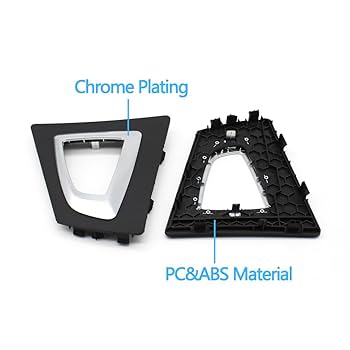 Cakievro LHD Car Gear Shift Selector Trim Cover Transmission