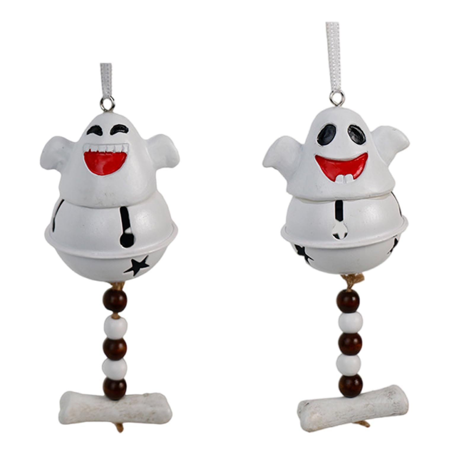 Halloween Specter Bells Hanging Craft Stylish Resin Ornament Practical Holiday Decoration Shatterproof Pendant Specter Party Supplies