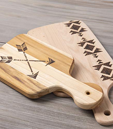 Plaid Wood Burning and Stencil Tool