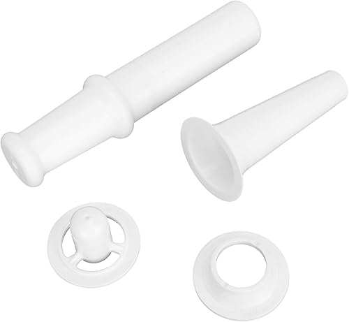 Miniatura 8 de Accesorio para molinillo de alimentos para batidoras de pie de cocina con empujador universal de alimentos + boquilla de relleno de salchichas +