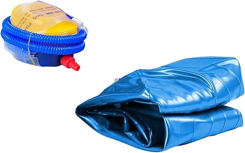 Miniatura 5 de Bola de yoga azul 29" 29.5 in ejercicio Pilates equilibrio gimnasia fitness wbomba de aire