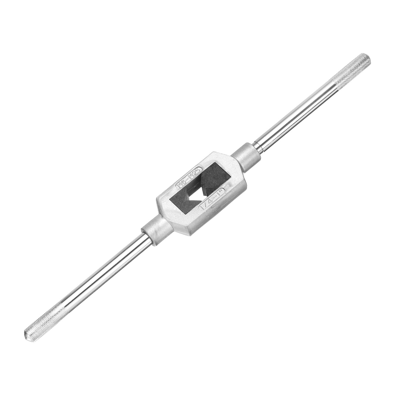 QUARKZMAN Maniglia Regolabile Per Maschiatori, Per Filettature Metriche M6-M25 W1/4-1, Portamaschi Per Filettatura Utensile Manuale Per Meccanici Riparazioni, Maniglia In Acciaio