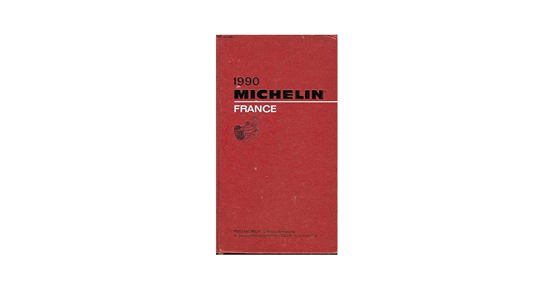 洋書 MICHELIN FRANCE 1994 Red Guide francais Michelin Red Guide 1994: France (Michelin Red Hotel