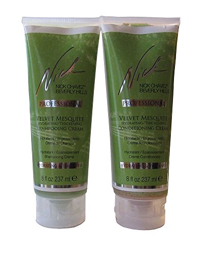 Nick Chavez Professional Velvet Mesquite Shampoo and Conditioner Cream