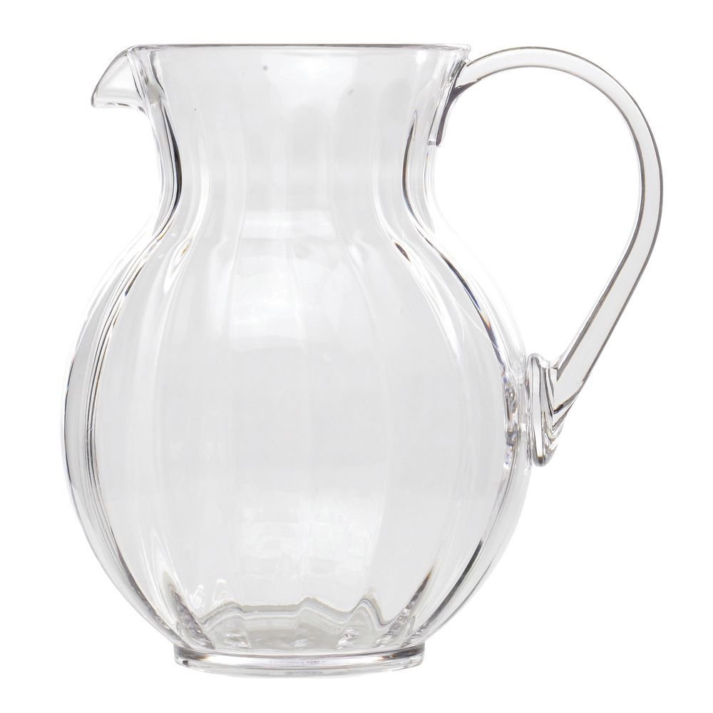 G.E.T. P-4090-PC-CL-EC Shatterproof Plastic Lemonade/Margarita Pitcher, 90 Fluid Ounce, Clear, Set of 1 Clear Set of 1