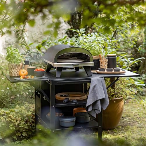 Ziipa Piana Forno A Gas Per Pizza Colore Carbone - 3