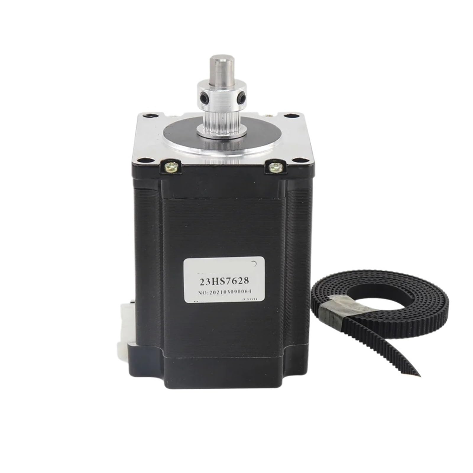 Motor paso a paso Nema 23 23HS7628 de 4 conductores con rueda síncrona 2GT-20 para CNC