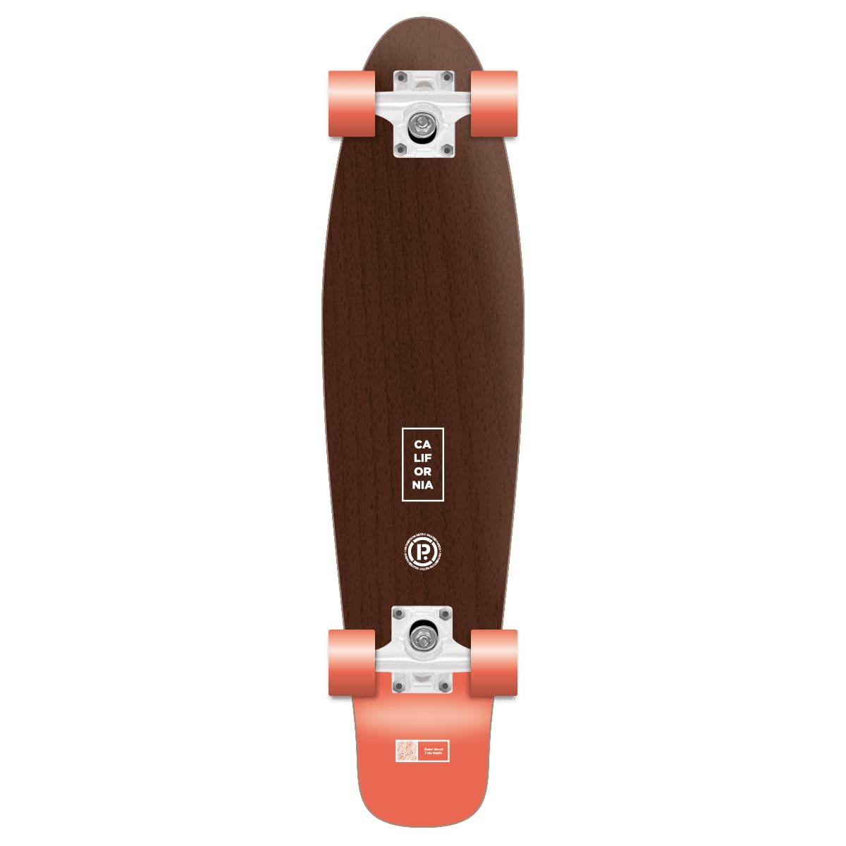 Retro Wood Cruiser - Skate Cruiser Complet
