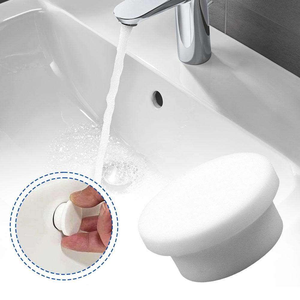 6 Stück Waschbecken überlauf Abdeckung, überlauf Produktbild-Vorschau 9