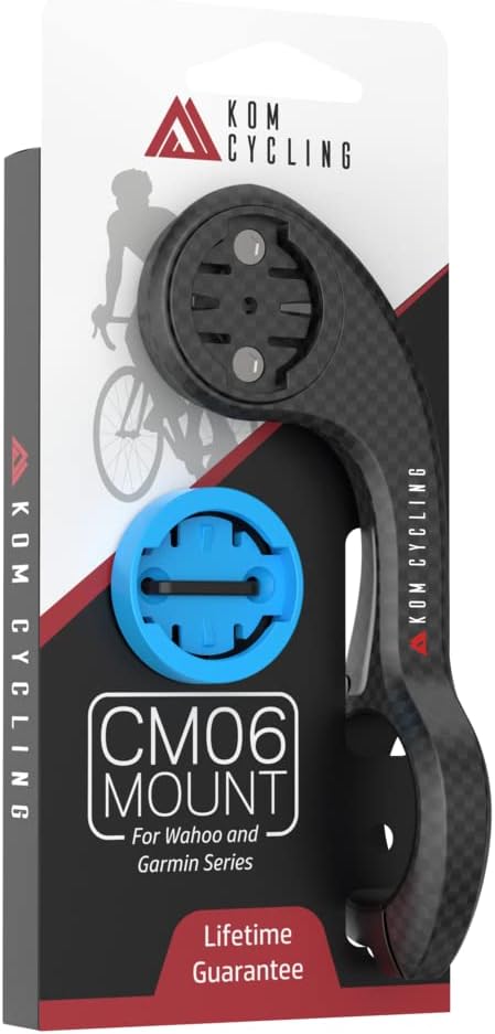 CM06 Quick Release GoPro Computer Mount for Wahoo and Garmin Bike Computers (Bike Mount Compatible with Edge 1050, Wahoo Ace and Others) 1050 Bike Mount Compatible with GoPro Accessories
