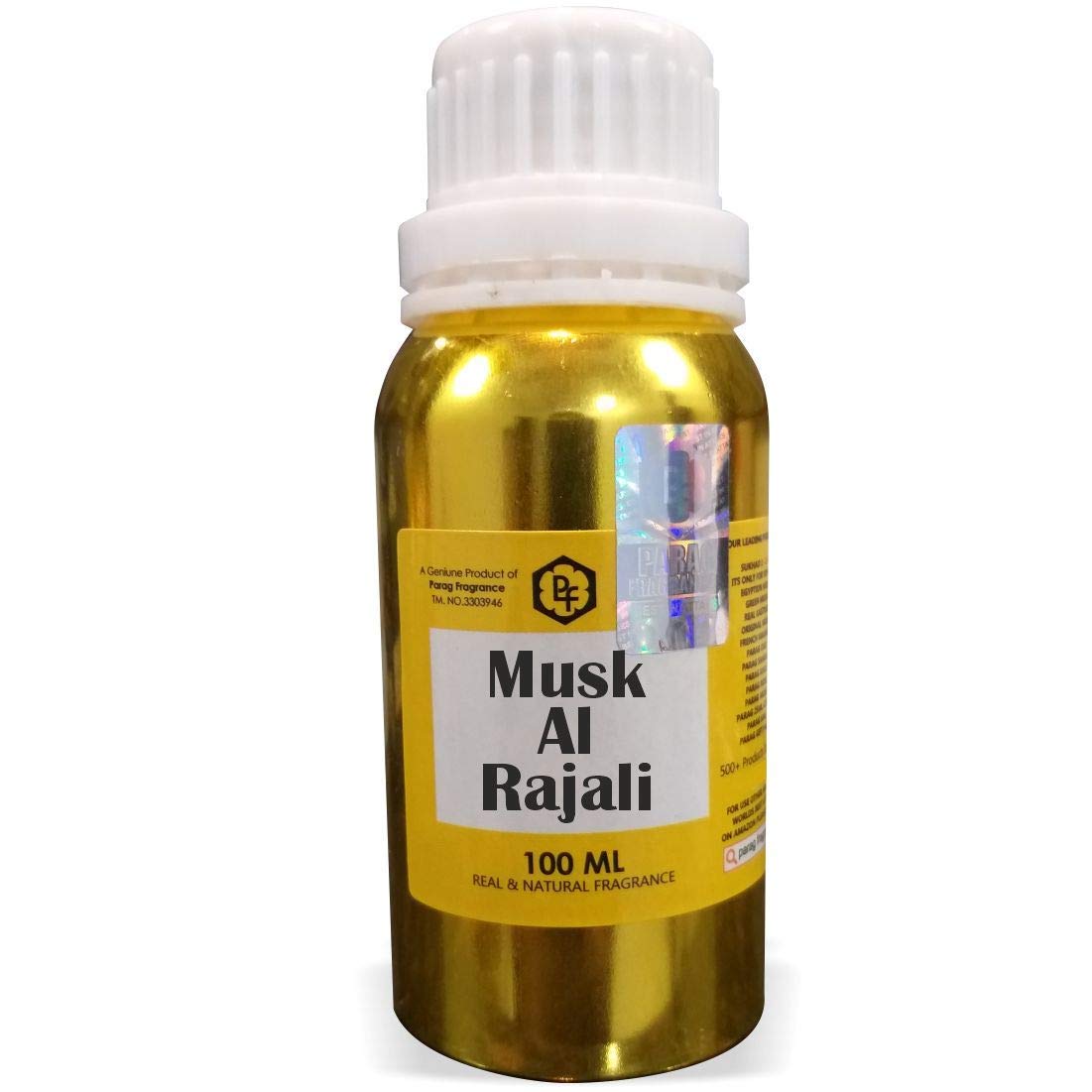 Parag Fragrances Musk Al Rajali Spl Attar 100ml (Alcohol Free Attar For Men) Perfume Oil | Scent | Itra