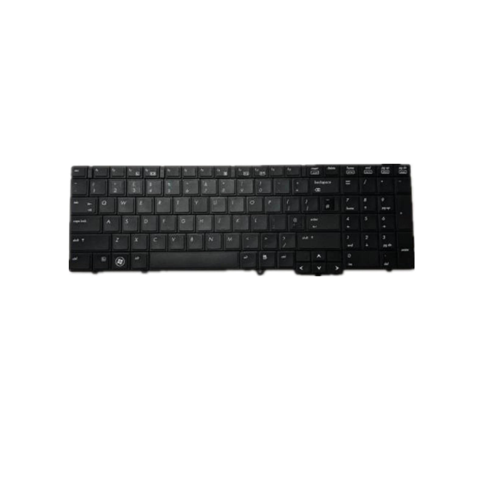 Teclado HP EliteBook 8540w Black UK English Layout componente de repuesto para ordenador portátil 2
