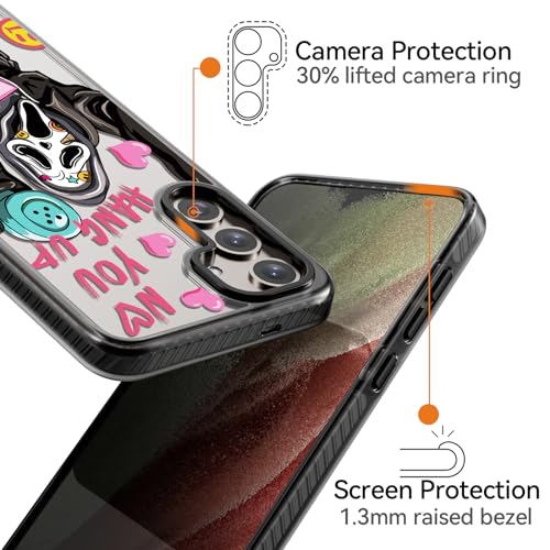 Coque de téléphone durable contre les rayures motif squelette - 3